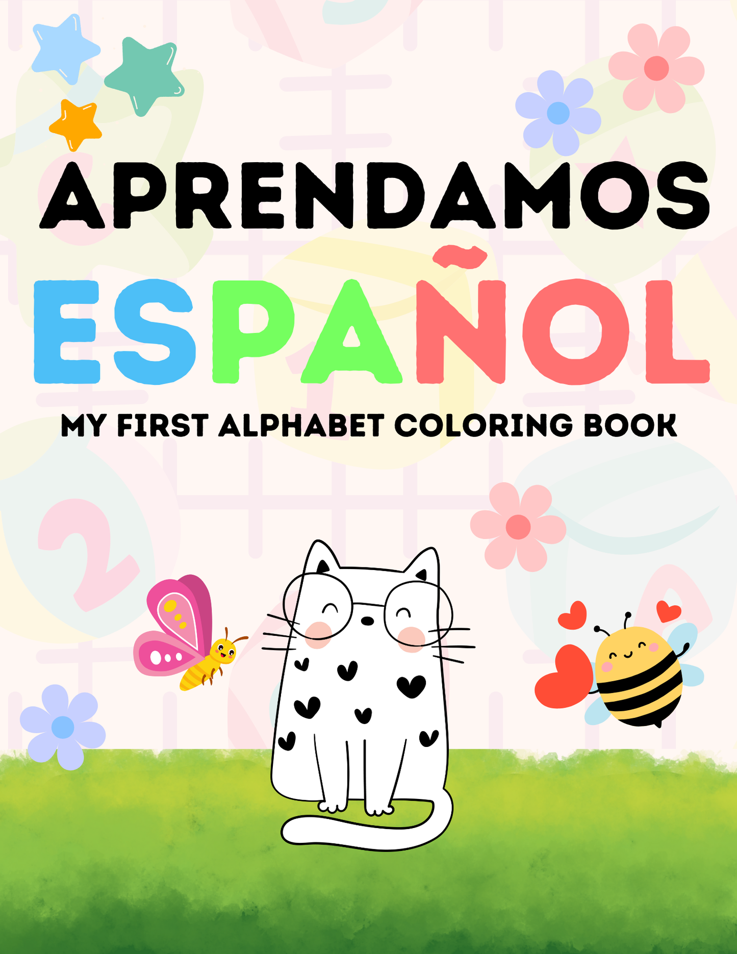 Spanish Alphabet Coloring Book for Kids – Learn and Color